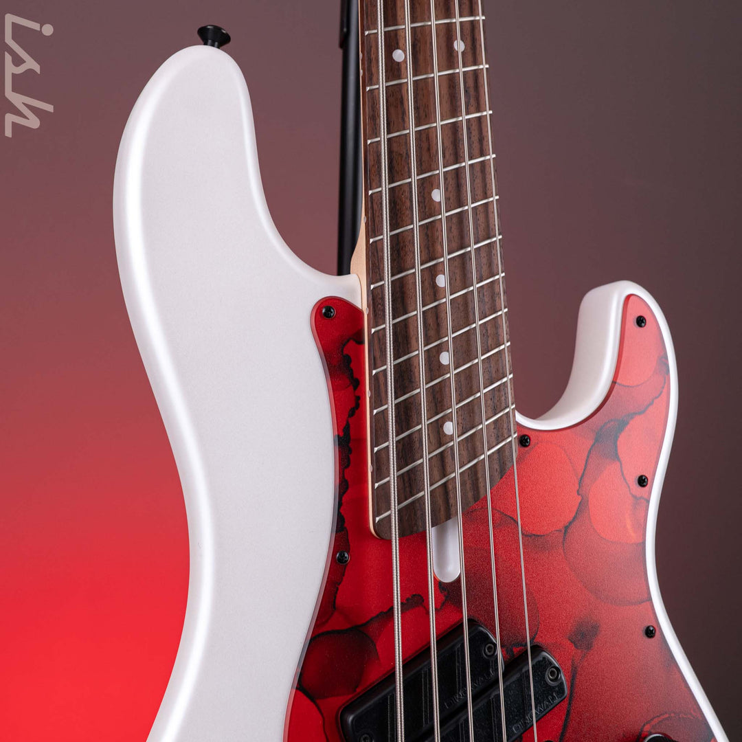 Dingwall SP1 5-String Bass Ducati White