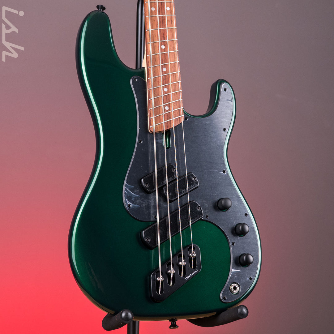 Dingwall SP1 4-String Bass Dark Candy Green