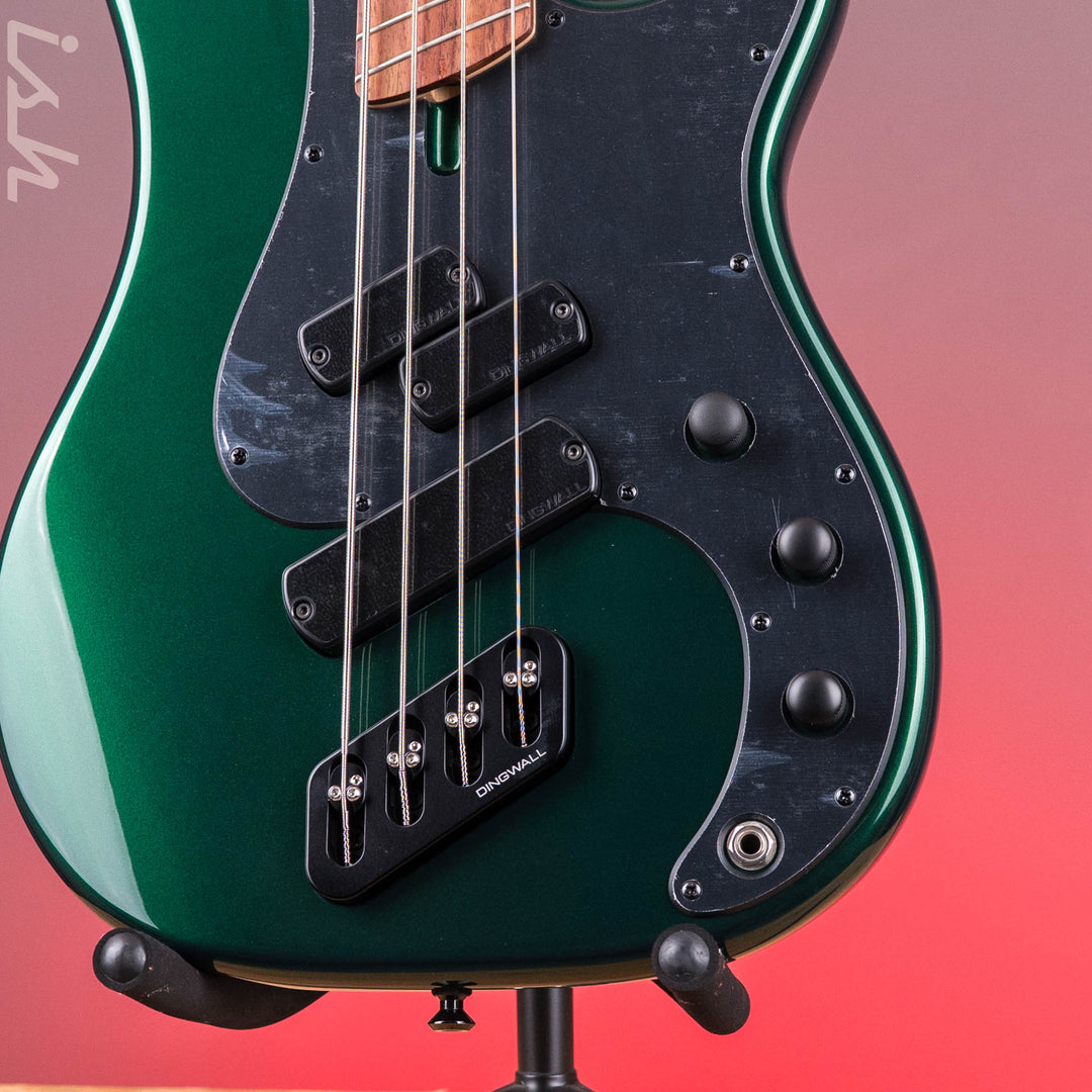 Dingwall SP1 4-String Bass Dark Candy Green
