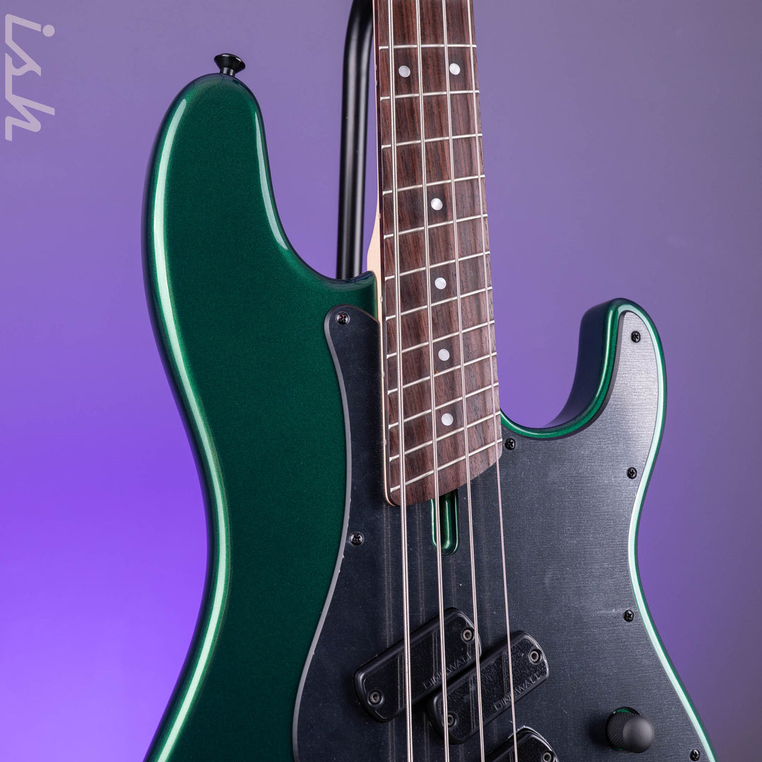 Dingwall SP1 4-String Bass Gloss Dark Candy Green