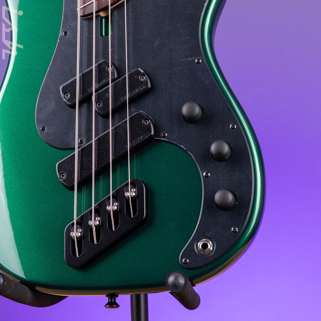Dingwall SP1 4-String Bass Gloss Dark Candy Green