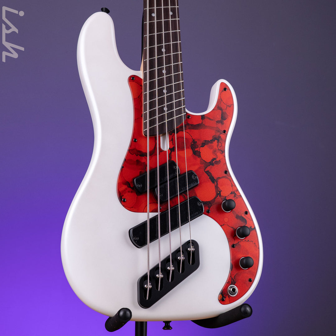 Dingwall SP1 5-String Bass Matte Ducati Pearl White B-Stock