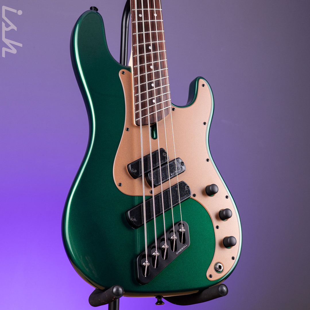 Dingwall SP1 5-String Bass Dark Candy Green