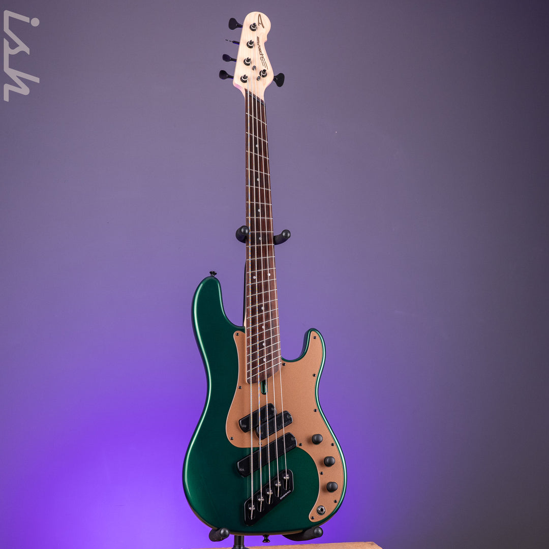 Dingwall SP1 5-String Bass Dark Candy Green
