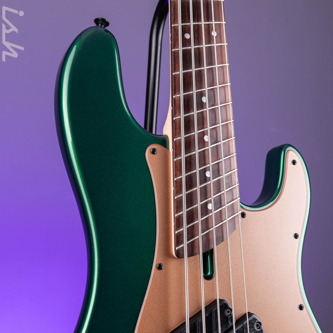 Dingwall SP1 5-String Bass Dark Candy Green