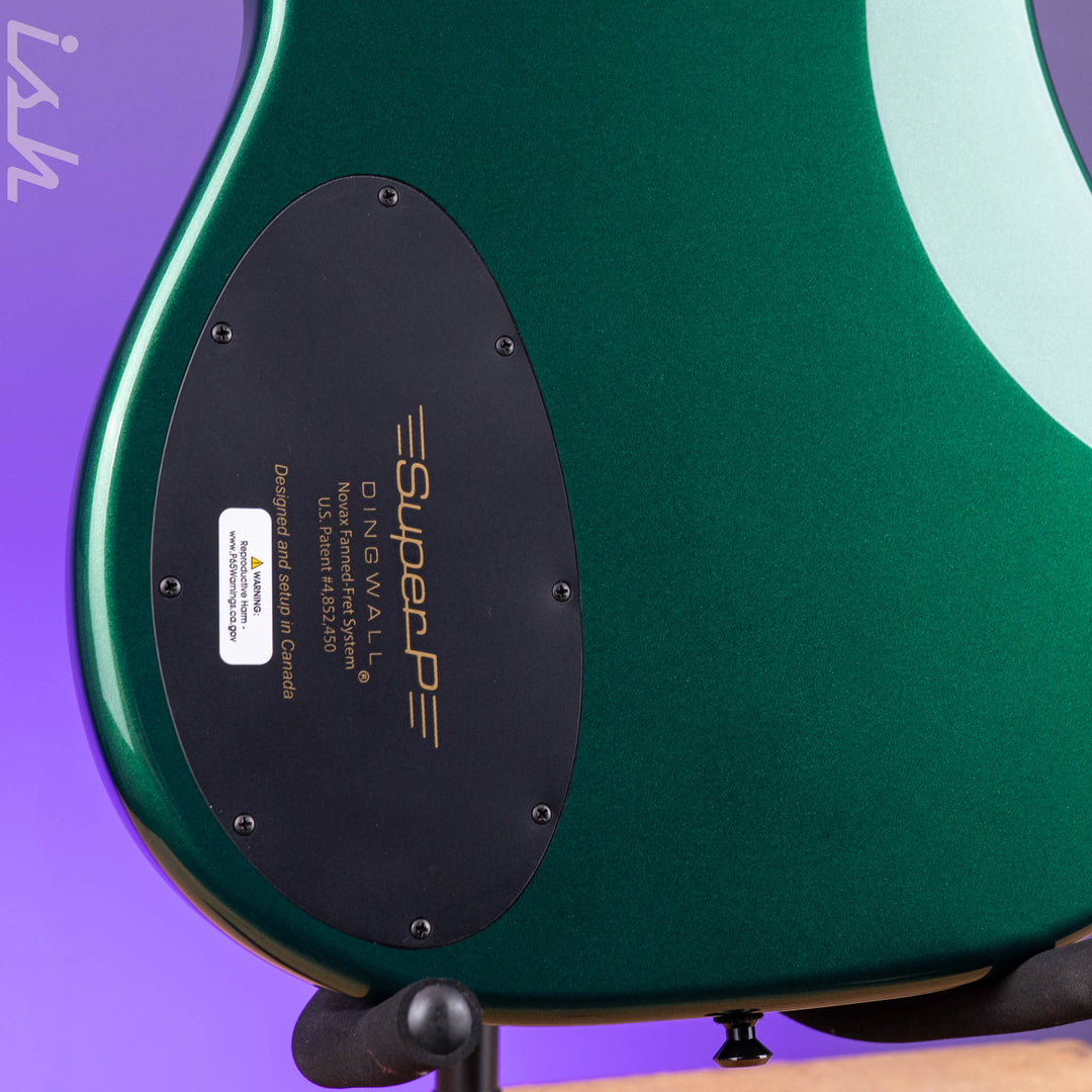 Dingwall SP1 5-String Bass Dark Candy Green
