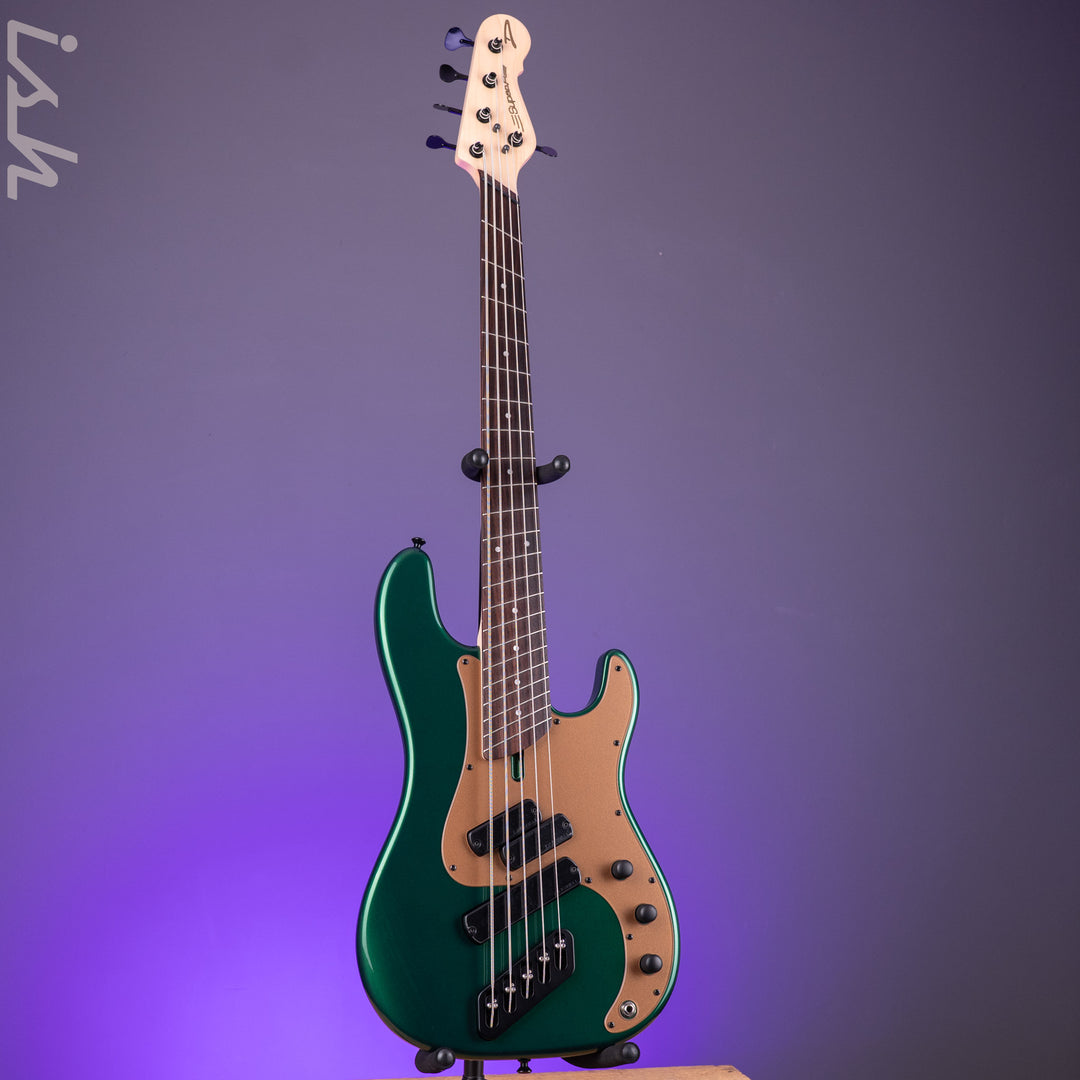 Dingwall SP1 5-String Bass Dark Candy Green