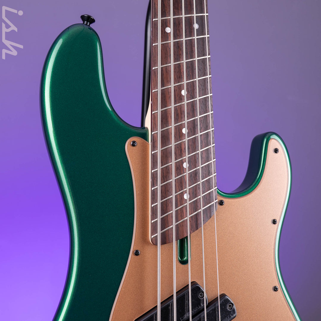 Dingwall SP1 5-String Bass Dark Candy Green