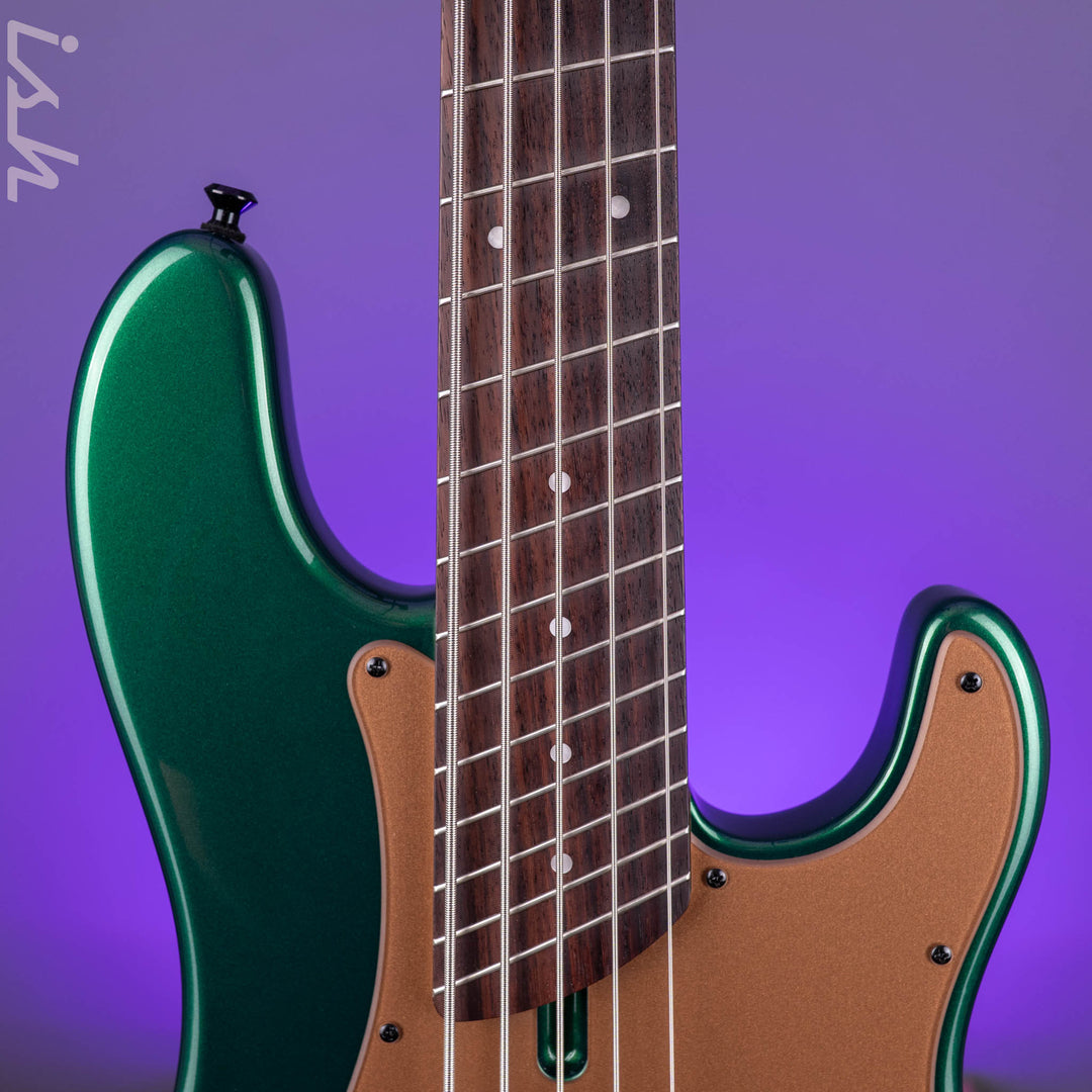 Dingwall SP1 5-String Bass Dark Candy Green
