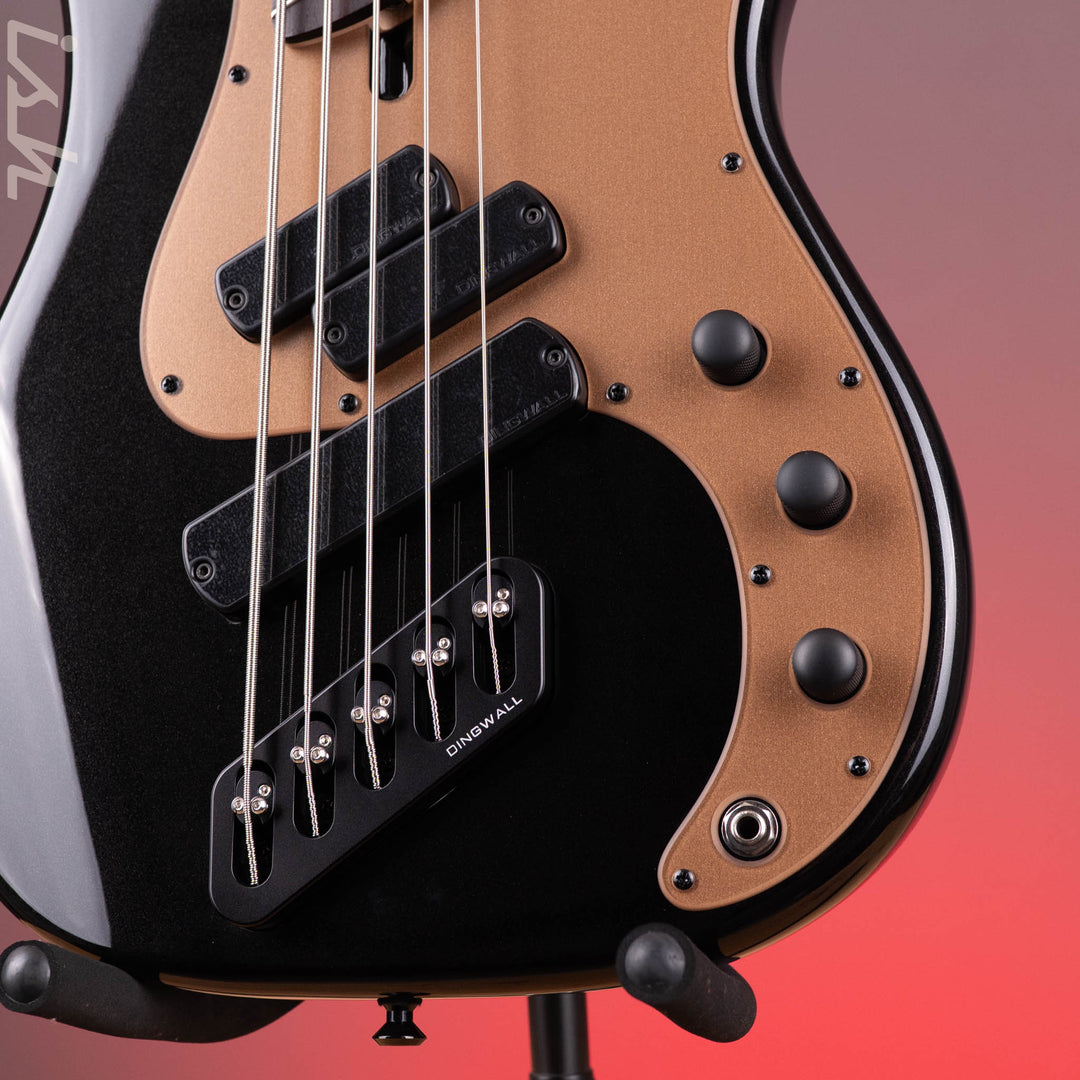 Dingwall SP1 5-String Bass Gloss Metallic Black