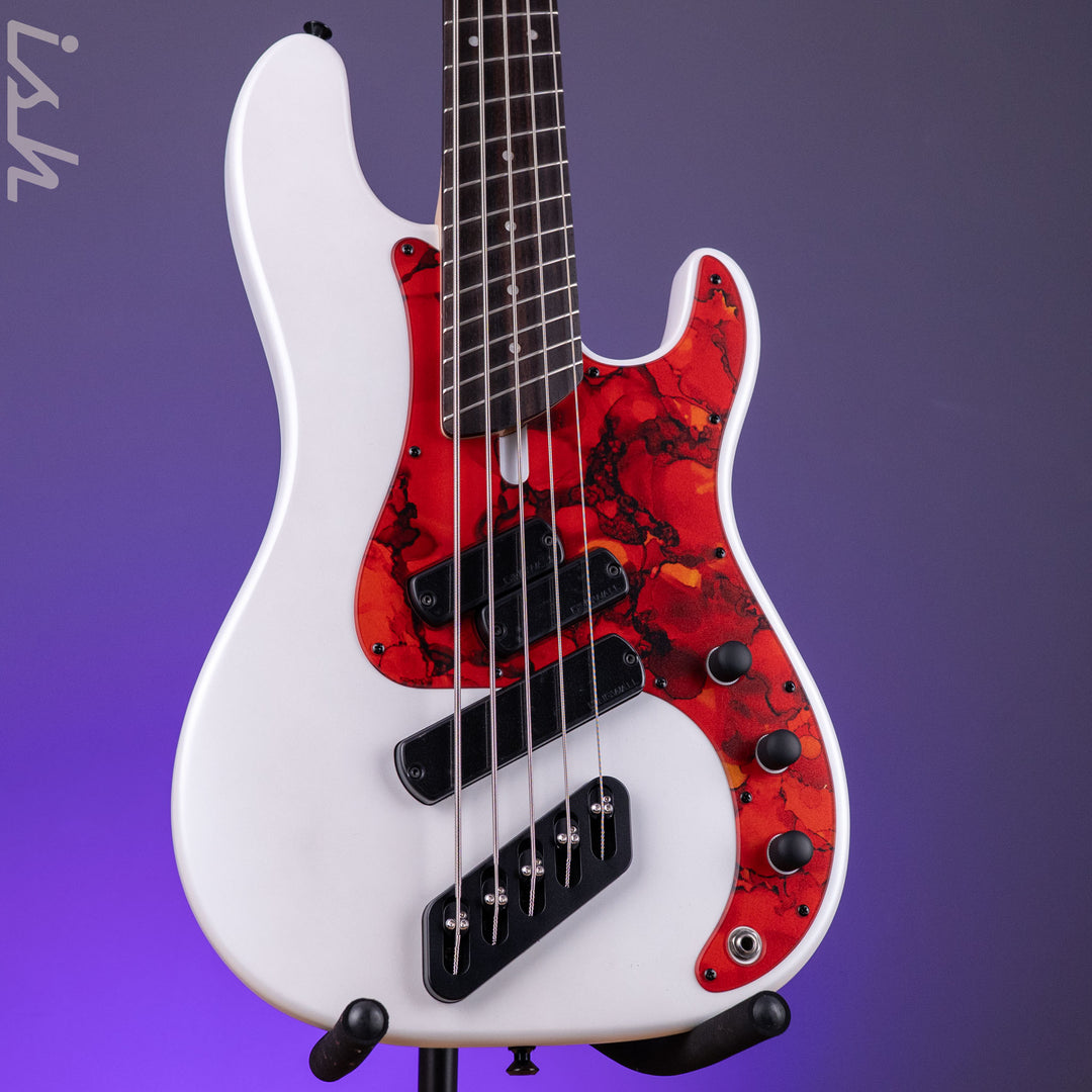 Dingwall SP1 5-String Bass Matte Ducati Pearl White