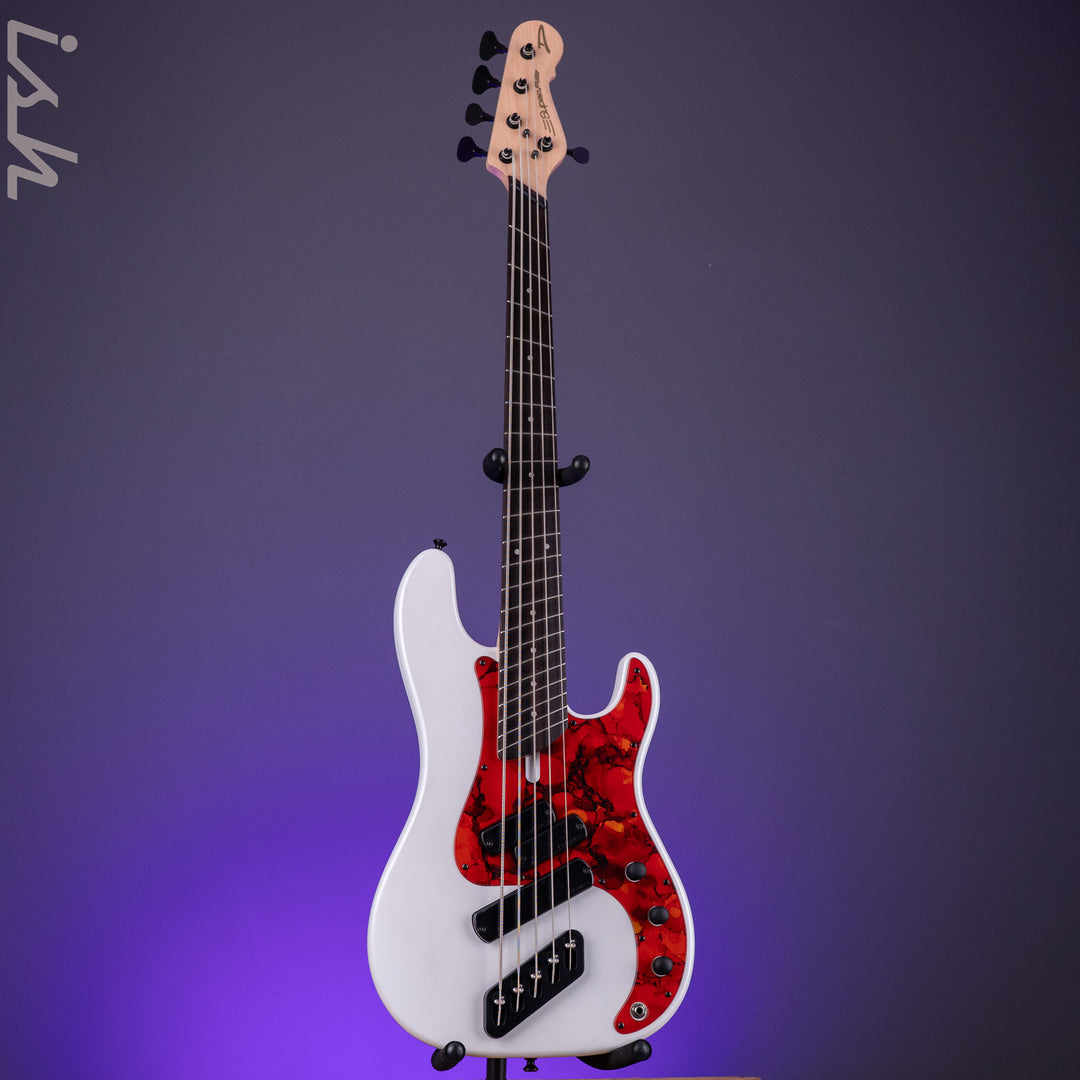 Dingwall SP1 5-String Bass Matte Ducati Pearl White