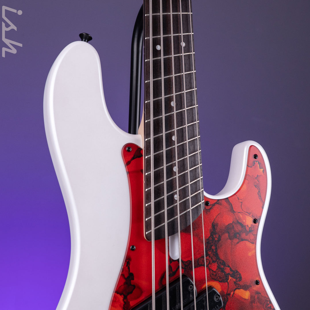 Dingwall SP1 5-String Bass Matte Ducati Pearl White