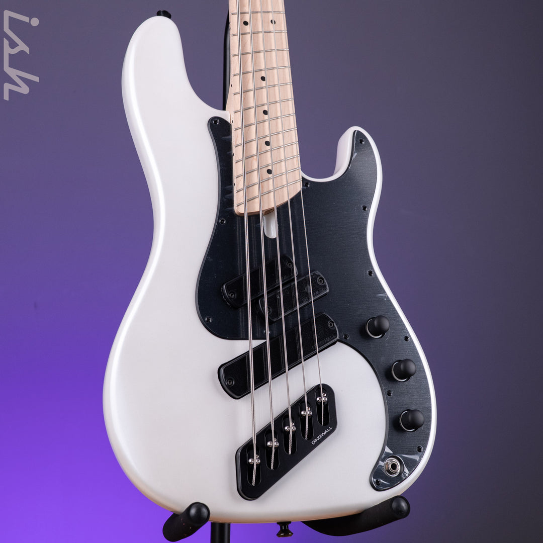 Dingwall SP1 5-String Bass Ducati White Maple Board B-Stock
