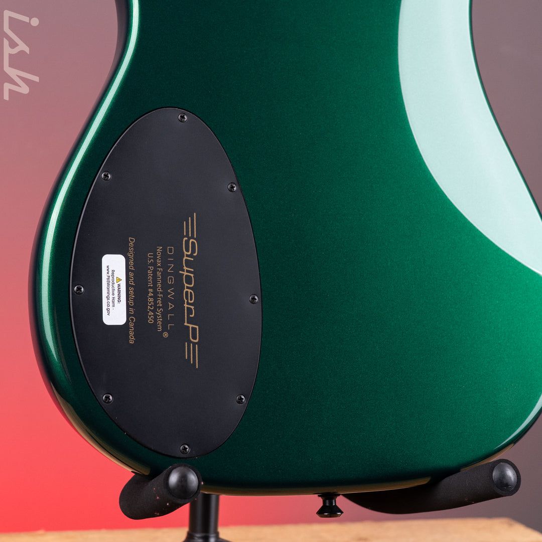 Dingwall SP1 5-String Bass Maple Board Dark Candy Green
