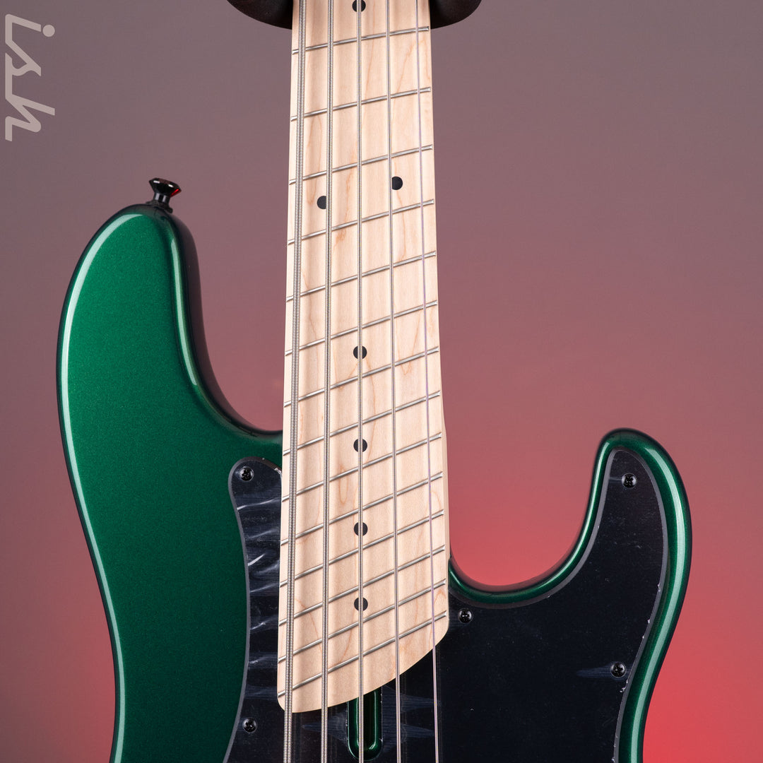 Dingwall SP1 5-String Bass Maple Board Dark Candy Green