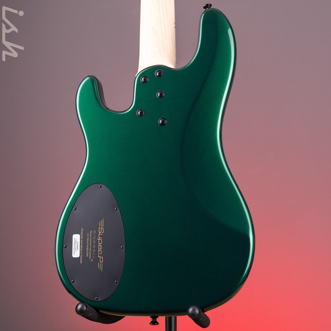 Dingwall SP1 5-String Bass Maple Board Dark Candy Green
