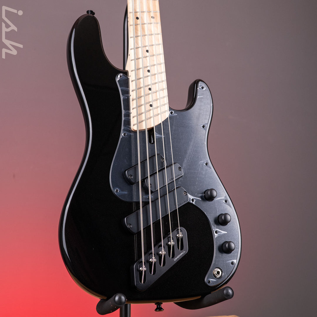 Dingwall SP1 5-String Bass Maple Board Metallic Black