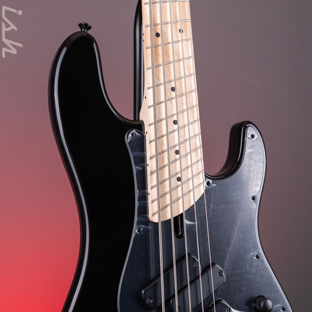 Dingwall SP1 5-String Bass Maple Board Metallic Black