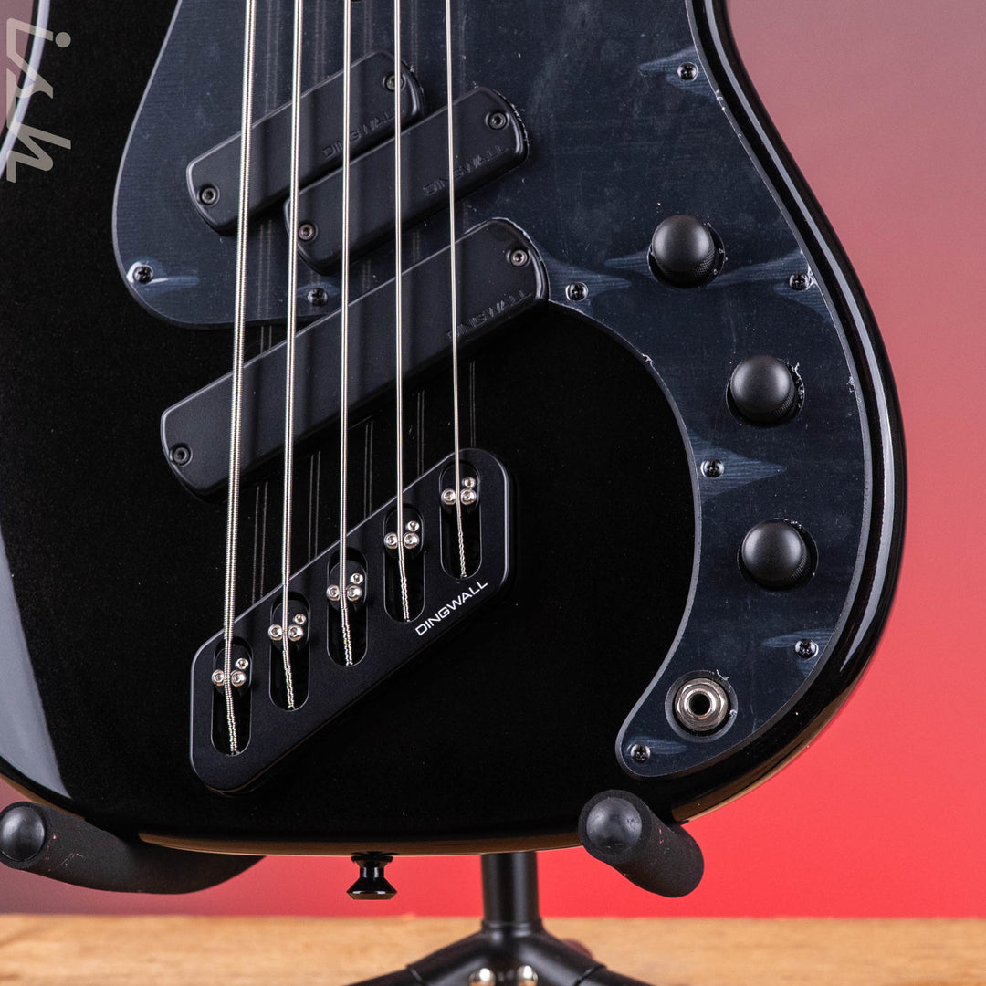 Dingwall SP1 5-String Bass Maple Board Metallic Black