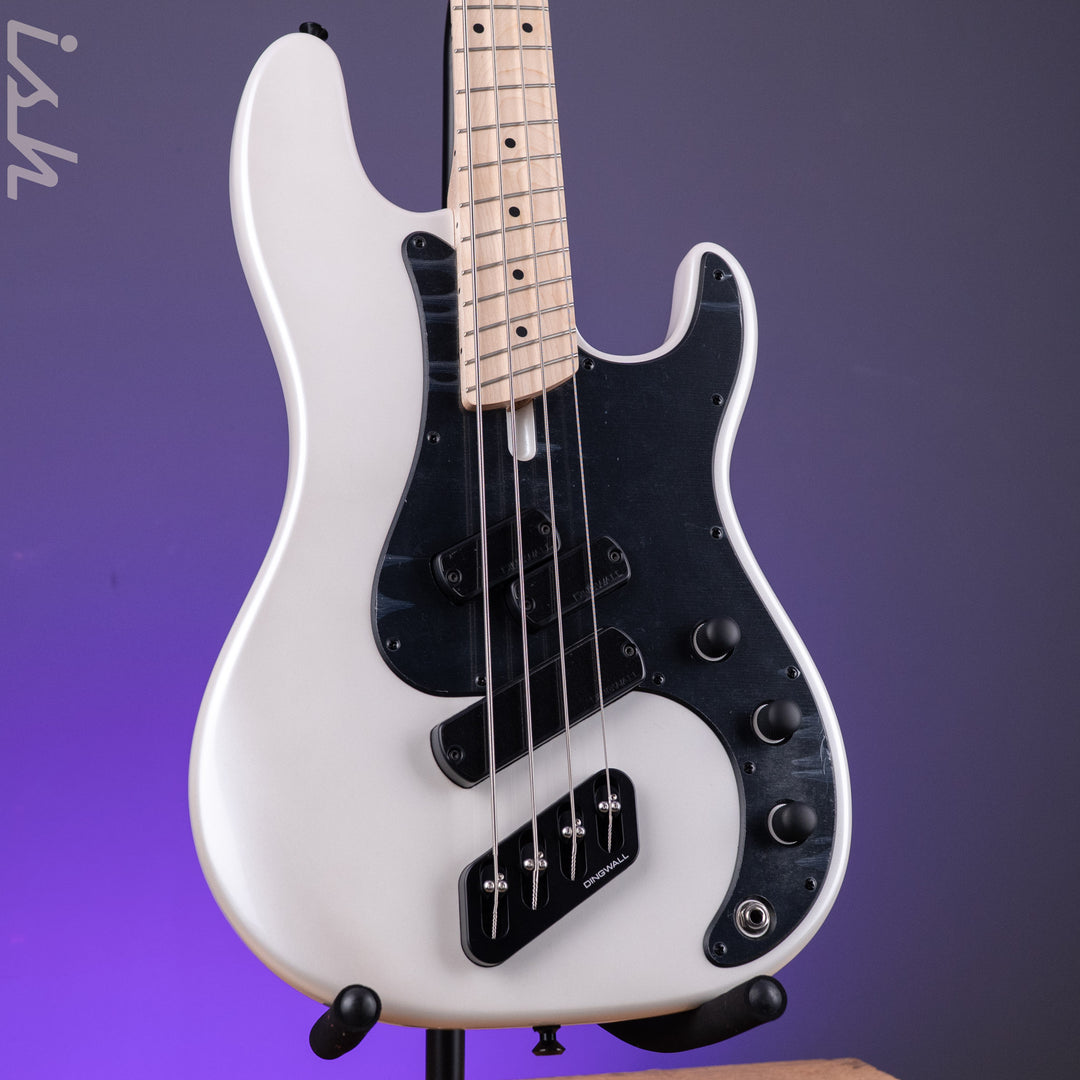 Dingwall SP1 4-String Bass Ducati White Maple Board B-Stock