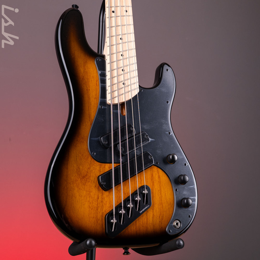 Dingwall SP1 5-String Maple Board Vintageburst Gloss