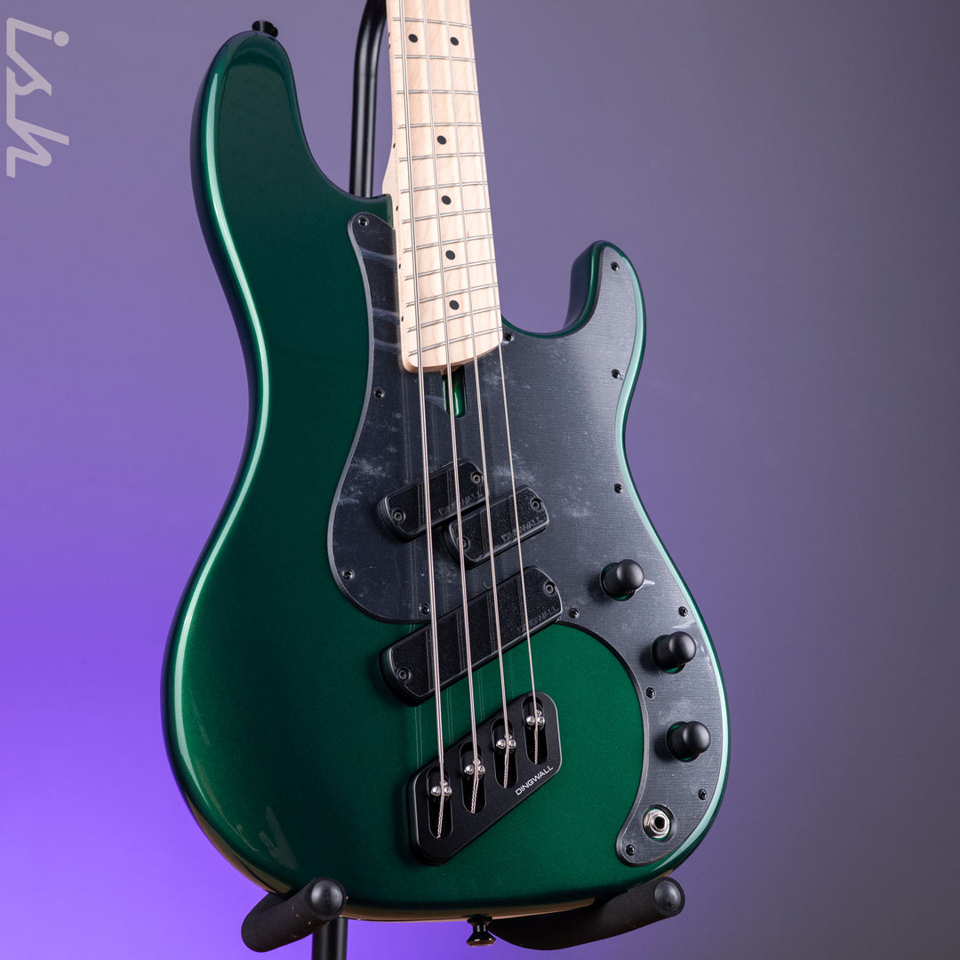 Dingwall SP1 4-String Bass Dark Candy Green Maple Board B-Stock