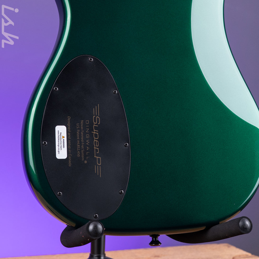 Dingwall SP1 4-String Bass Dark Candy Green Maple Board B-Stock