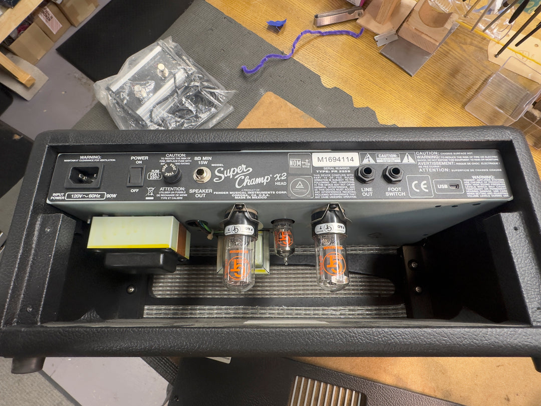 Fender Super Champ x2 Vintage Modified Tube Amplifier w/ Fender SC112 Cabinet