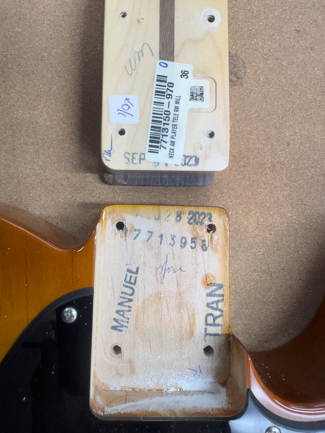 2023 Fender American Performer Telecaster Honey Burst