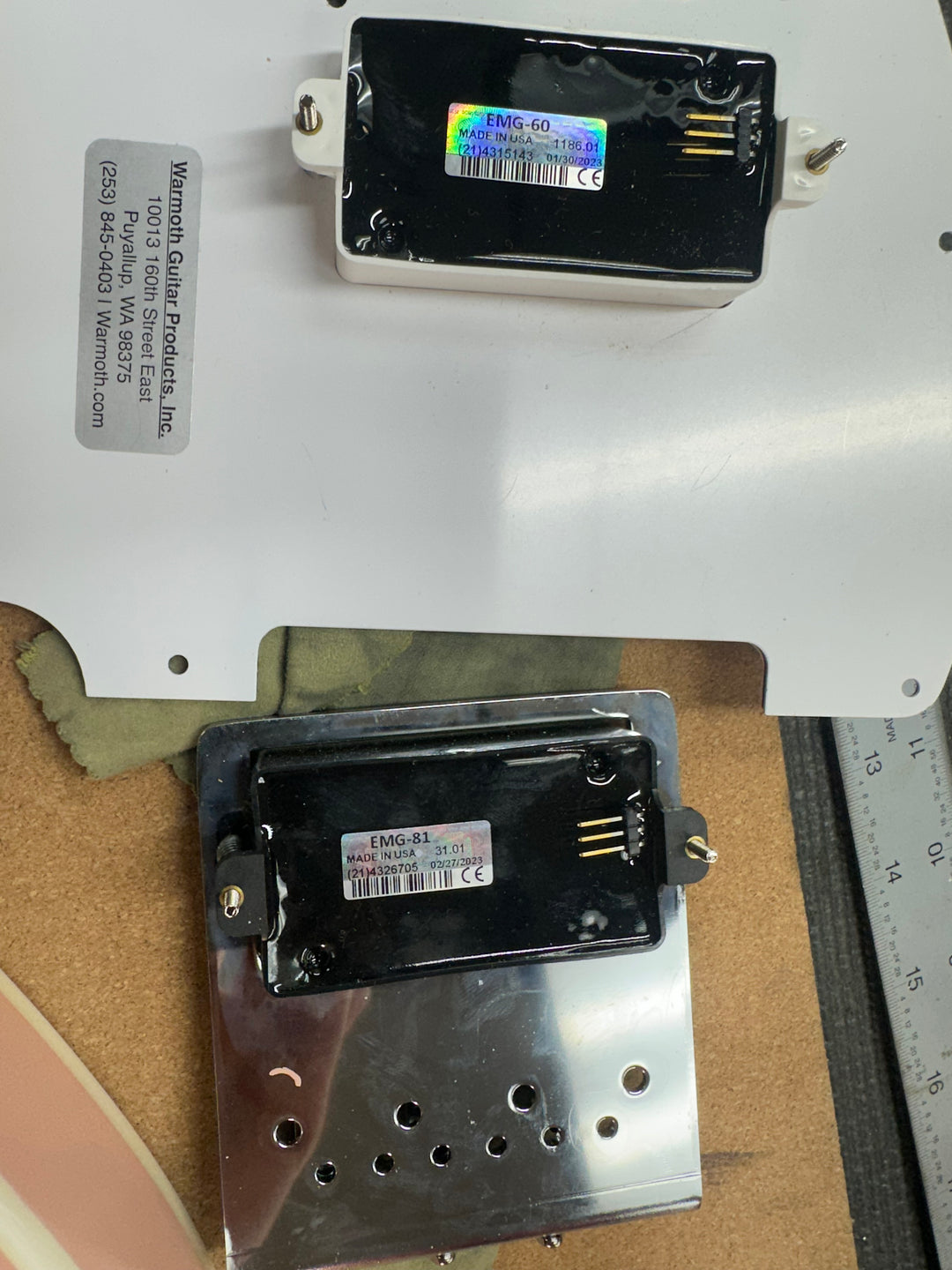 Warmoth Pink Parts Telecaster