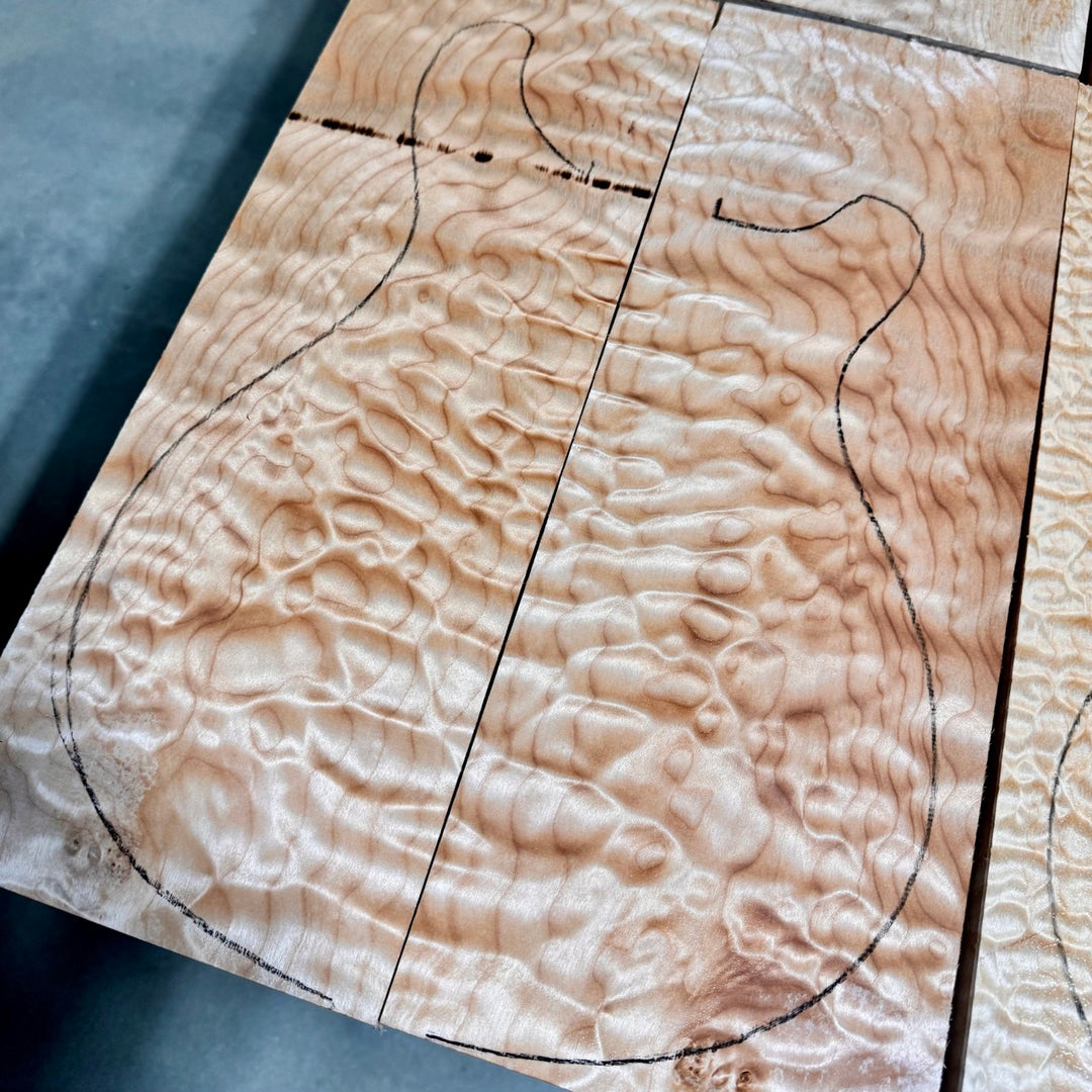 PRS Wood Library Mark Holcomb 15th Anniversary 10-Top Quilt Midnight Orchid Fade - Coming Soon!