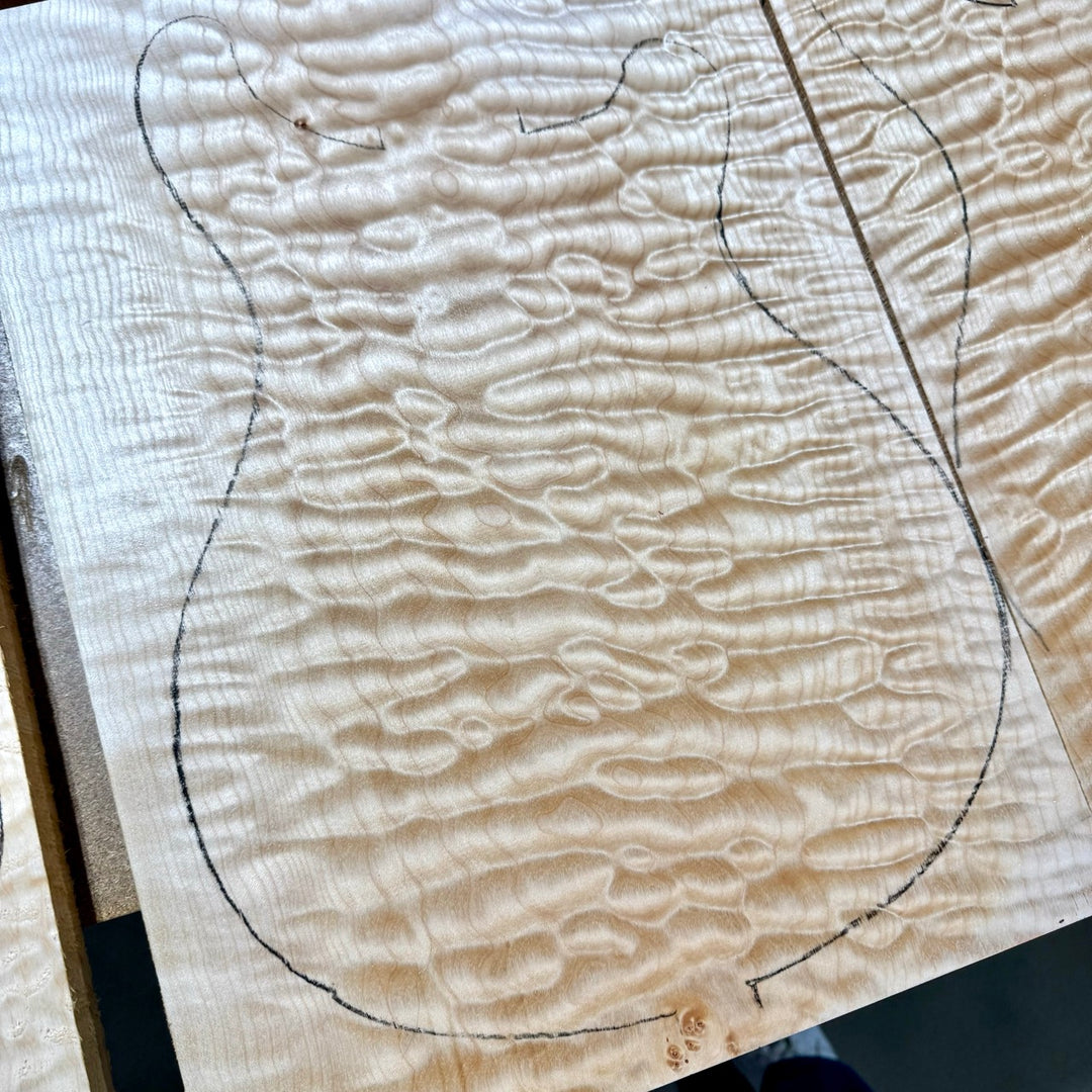 PRS Wood Library Mark Holcomb 15th Anniversary 10-Top Quilt Midnight Orchid Fade - Coming Soon!