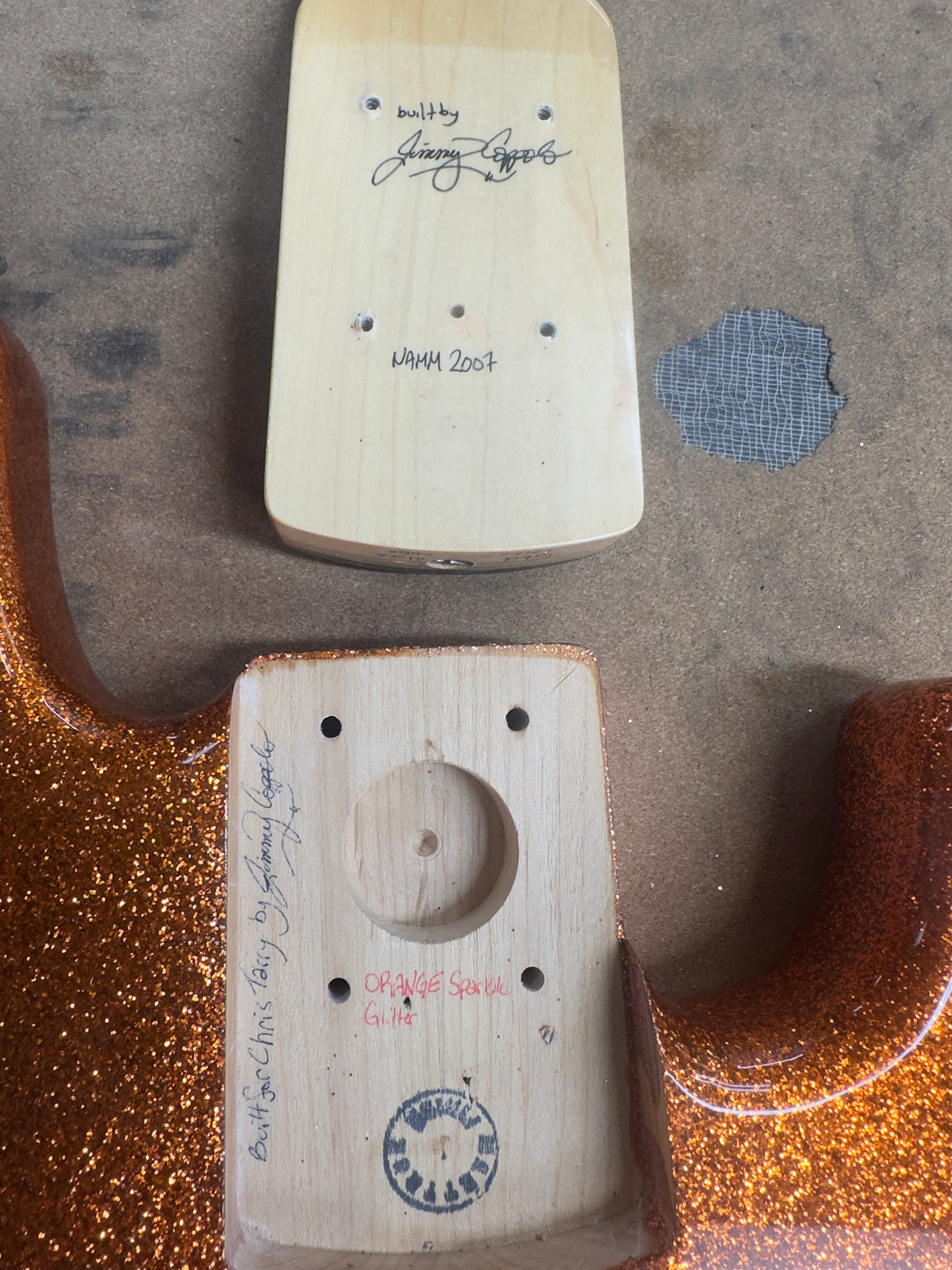 2007 Alleva Coppolo LG5 Standard Plus Tangerine Sparkle