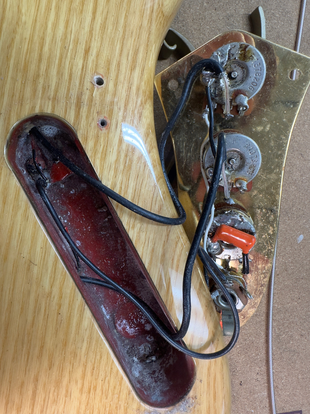 1982 Fender Jazz Bass with MIM Refinished Body