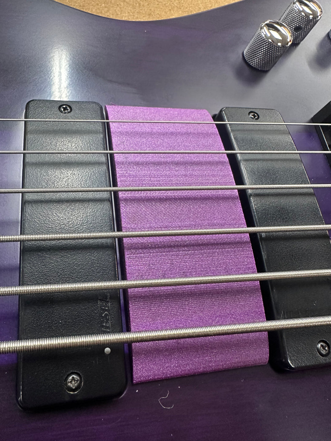 2015 Kiesel Vader 6-String Short Scale Bass Purple