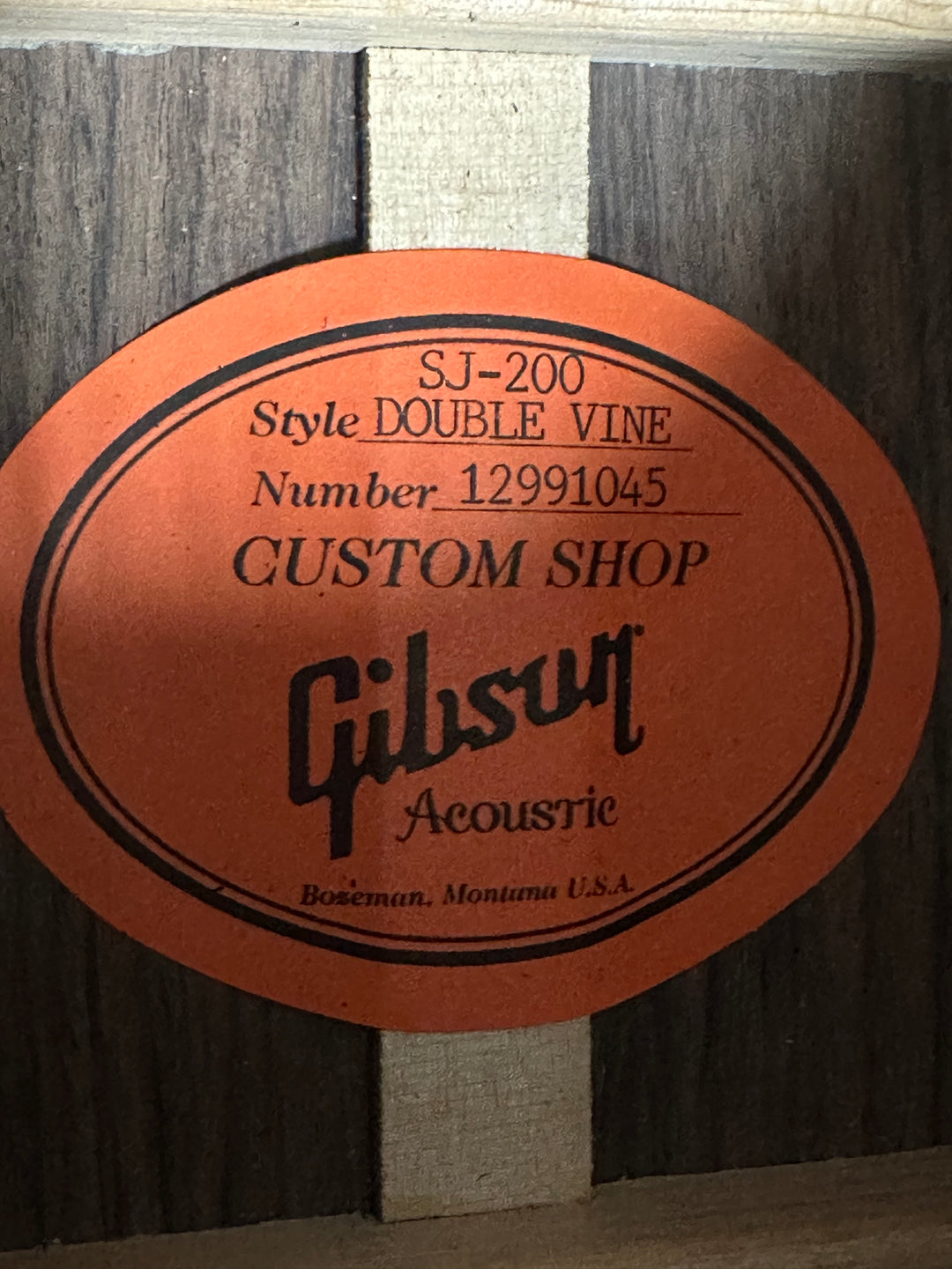 2011 Gibson Custom Shop SJ-200