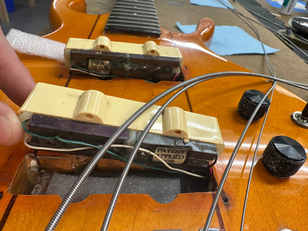 1980 Pedulla EMS 4-String Bass Orange