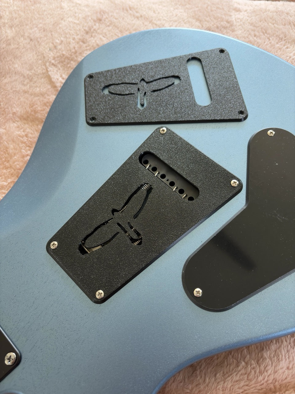 PRS SE Bird Tremolo Cover Coopers Hawk Backplate