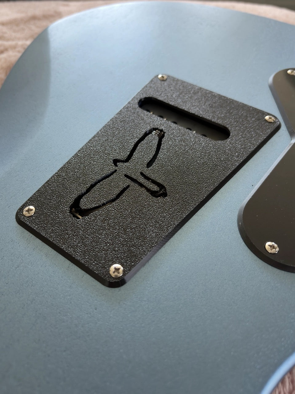PRS SE Bird Tremolo Cover Coopers Hawk Backplate