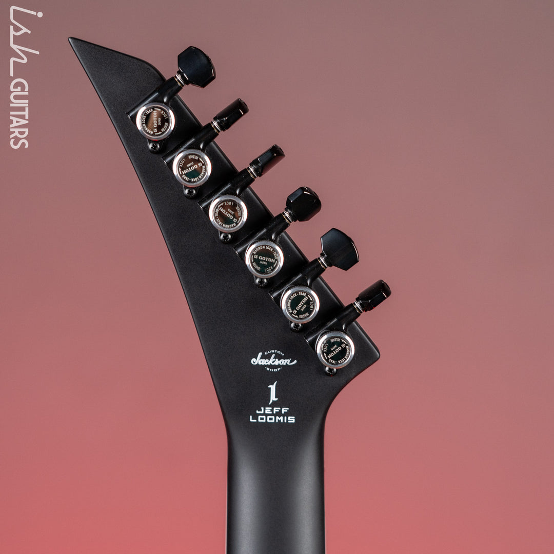 2023 Jackson USA Jeff Loomis Signature Kelly Custom Shop Black Ash
