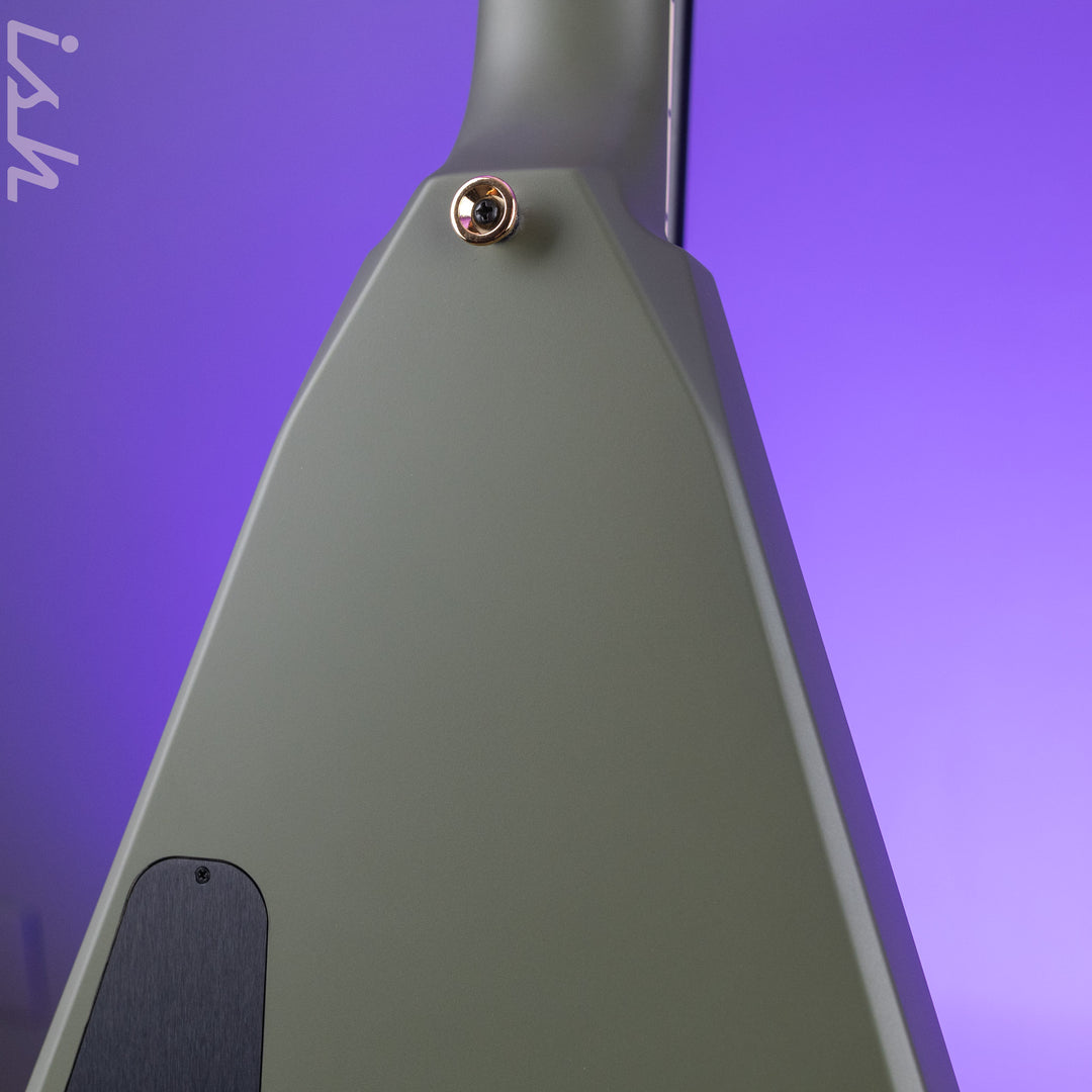 Jackson Custom Shop King V Olive Drab Gold Hardware