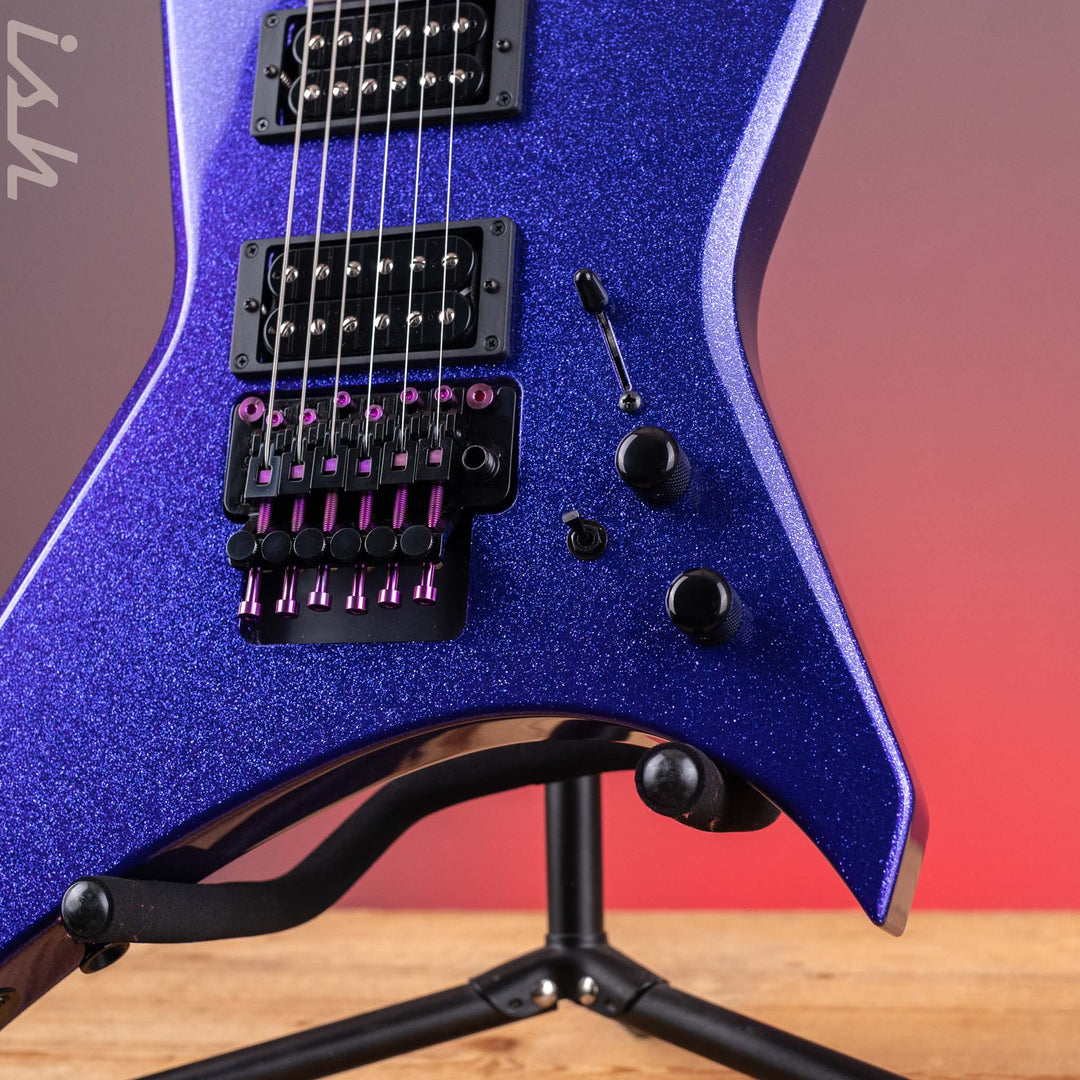 Jackson Custom Shop Warrior Sparkly Purple