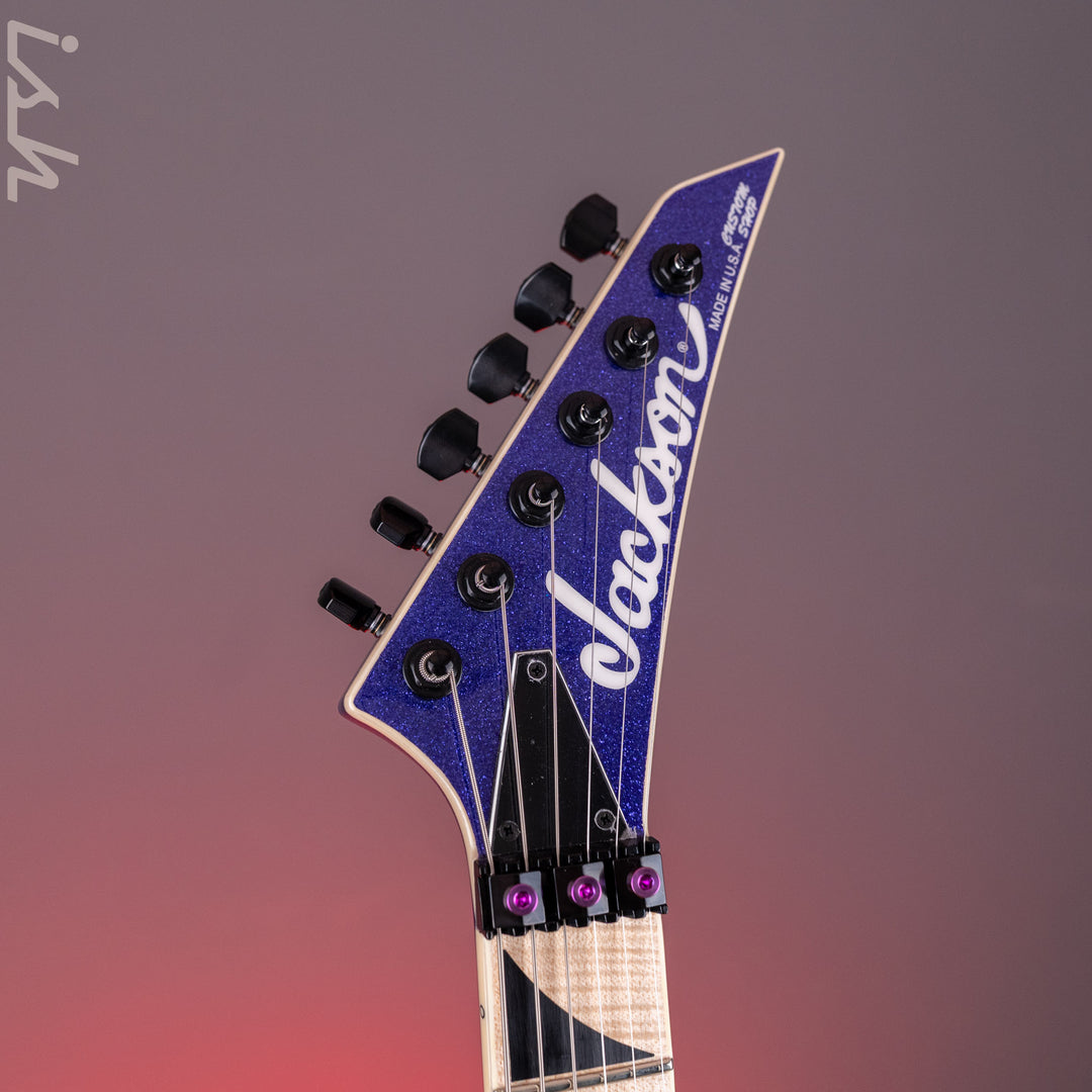 Jackson Custom Shop Warrior Sparkly Purple