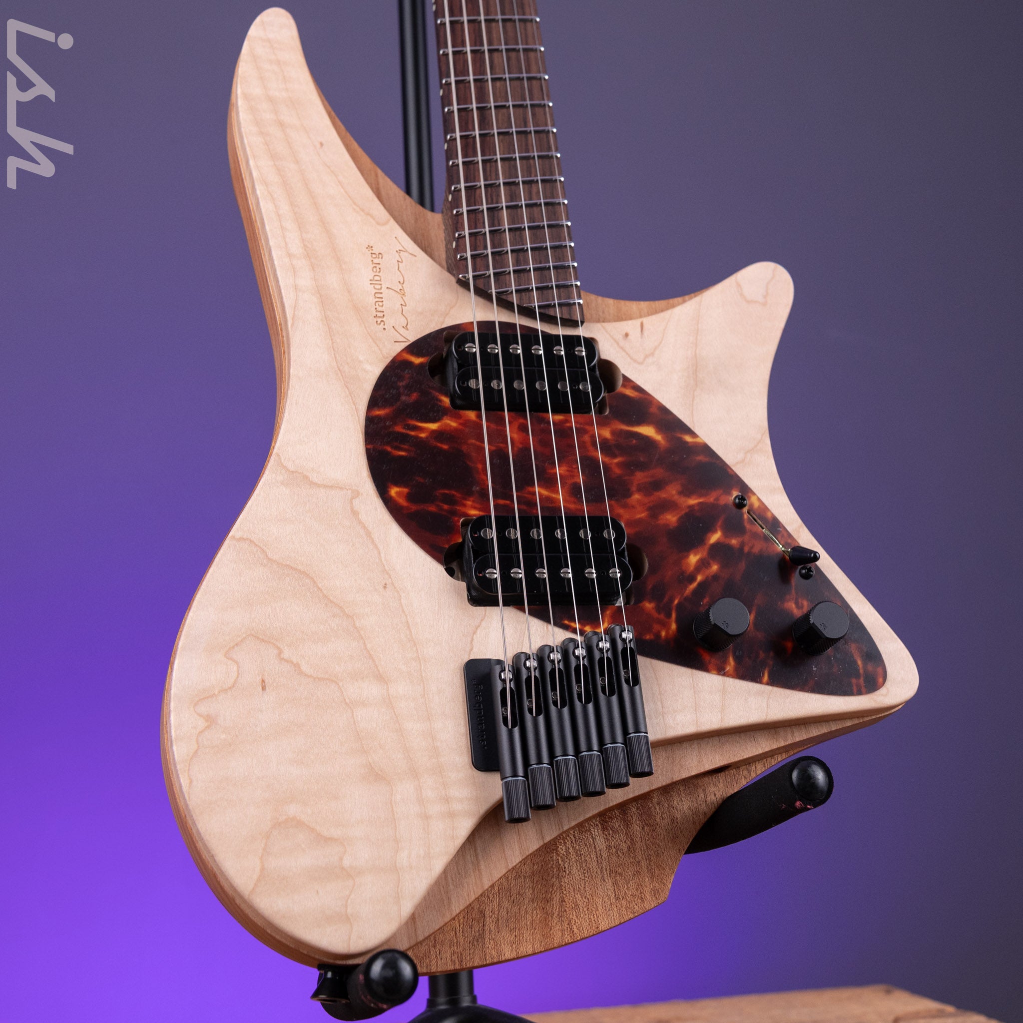 Strandberg エレキギター ナチュラル Strandberg Varberg J 6 Natural – Ish Guitars