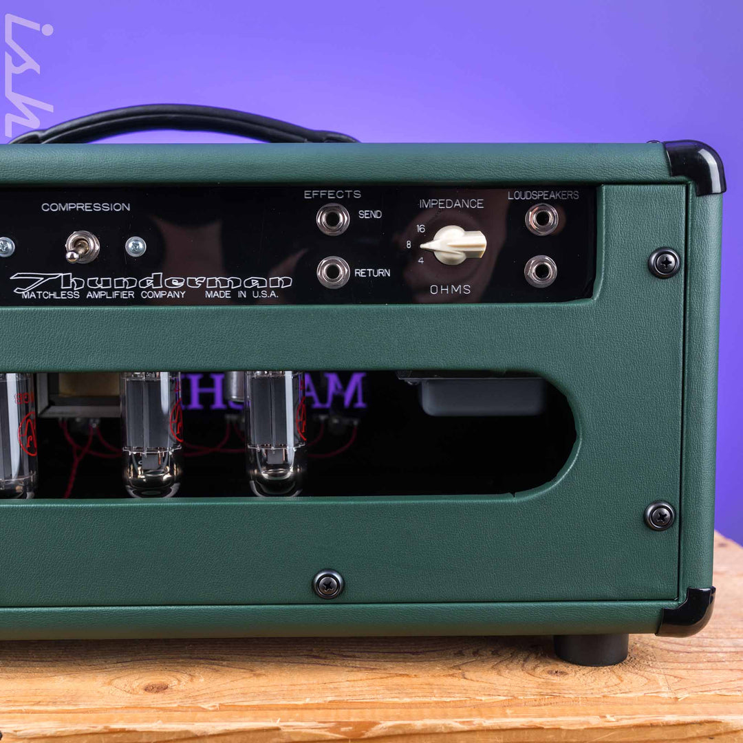Matchless Thunderman 45W Bass Amp Custom Green Tolex