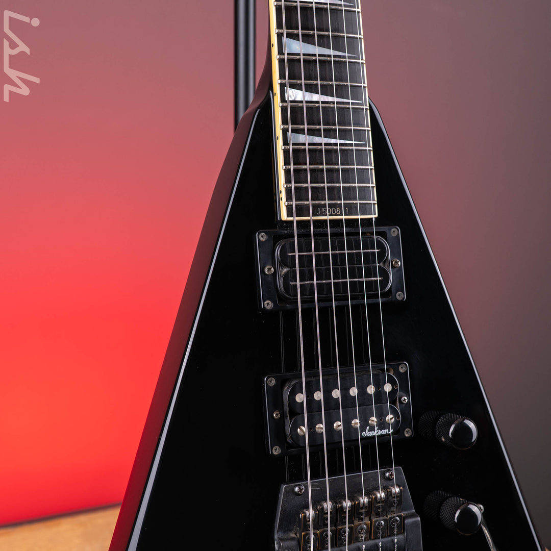 1995 Jackson Dave Mustaine King V Pro Black