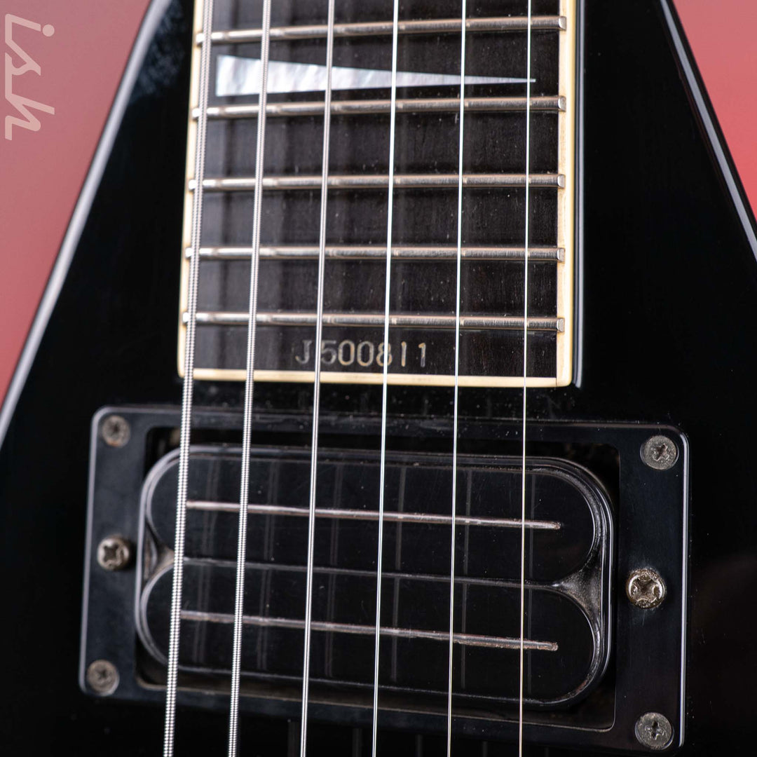 1995 Jackson Dave Mustaine King V Pro Black