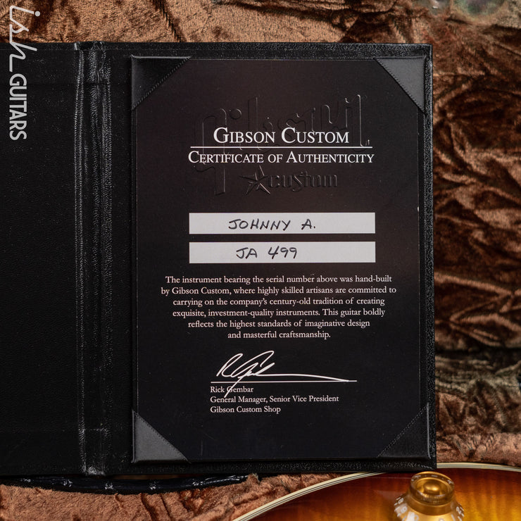 2006 Gibson Custom Shop Johnny A. Signature Sunset Glow