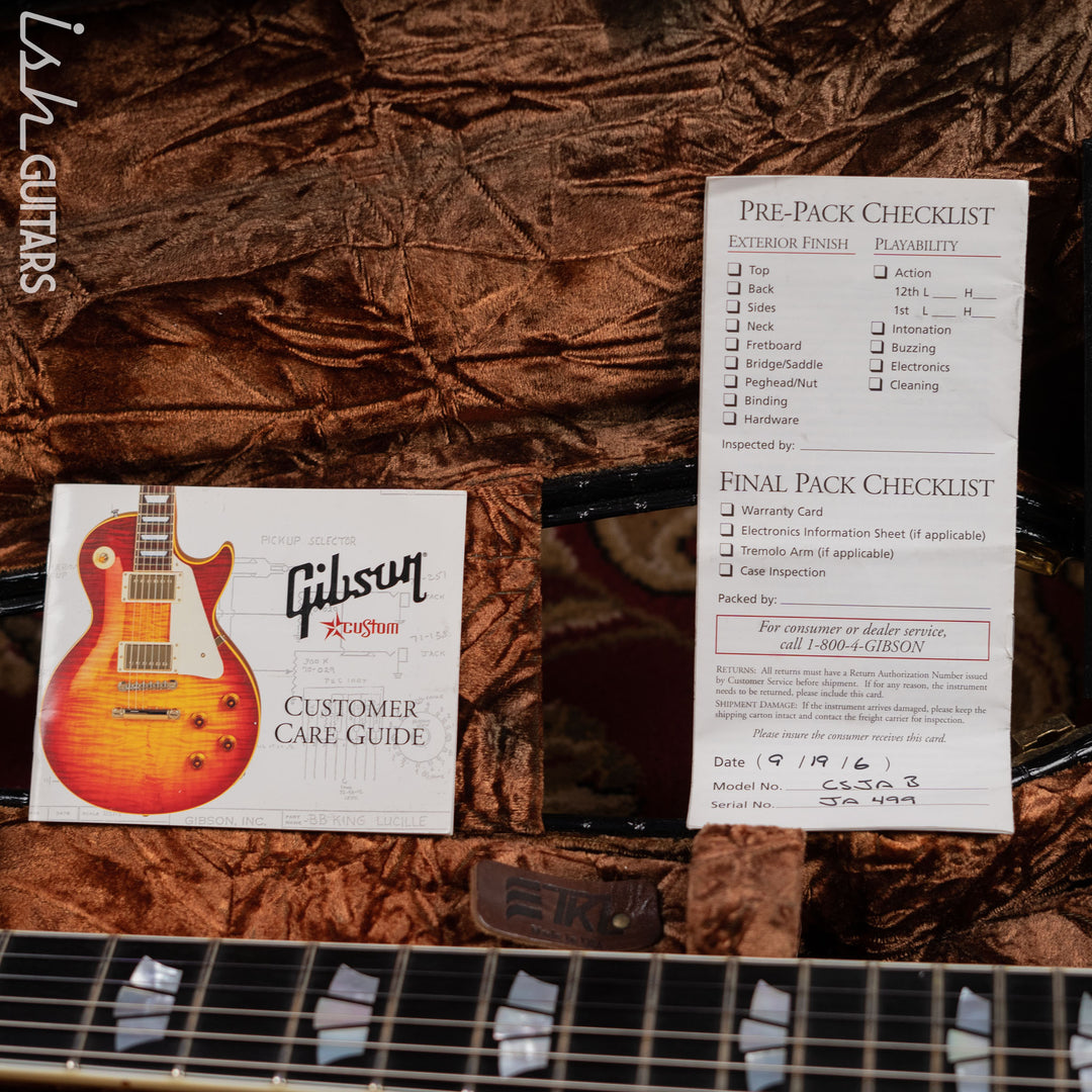 2006 Gibson Custom Shop Johnny A. Signature Sunset Glow